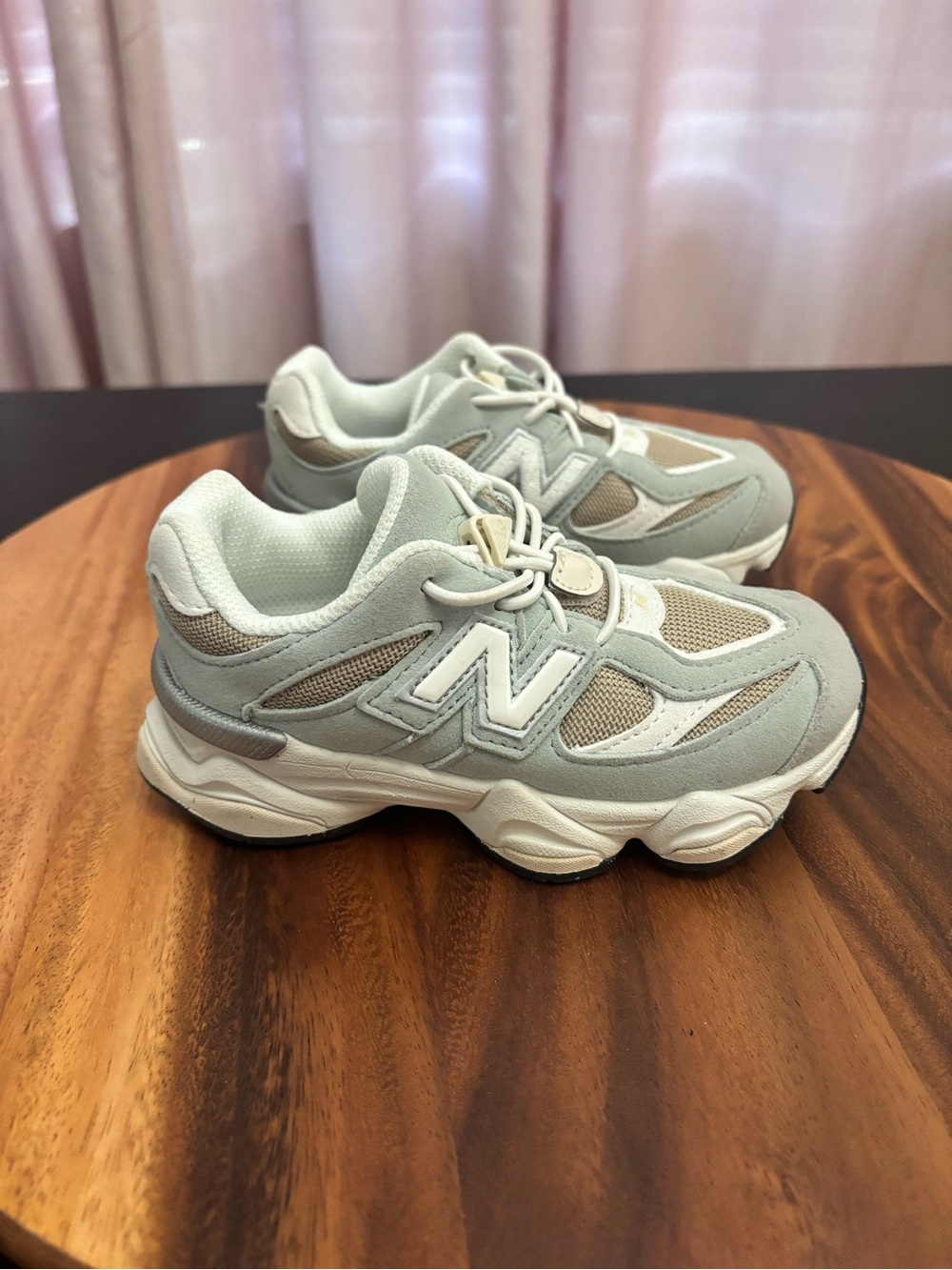 New Balance 9060 Toddler Grey Tan Lone Star Stoneware Sneakers Size 10